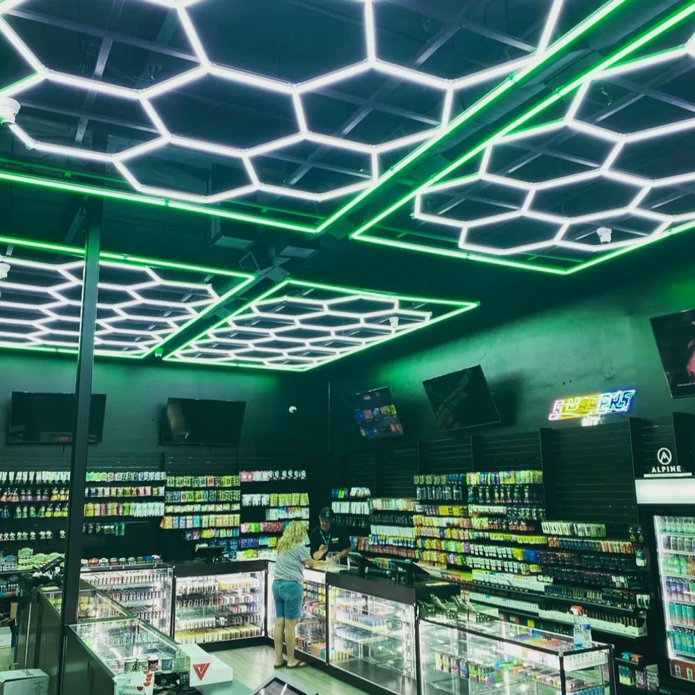 Premium Hexagon | Groot 14-Hex Kit met Groene Rand