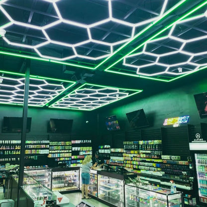 Premium Hexagon | Groot 14-Hex Kit met Groene Rand