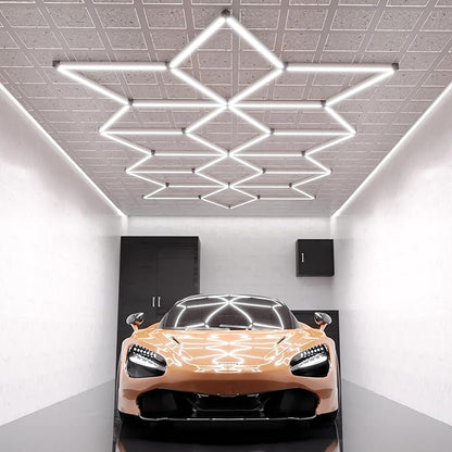 GlowingHex | Snowflake Pattern + Installation Video